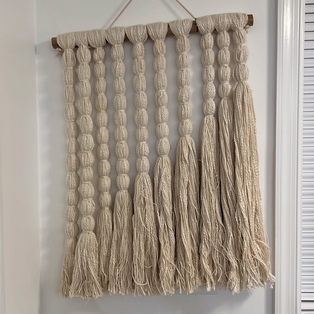 Target Cream Macrame Wall Hanging